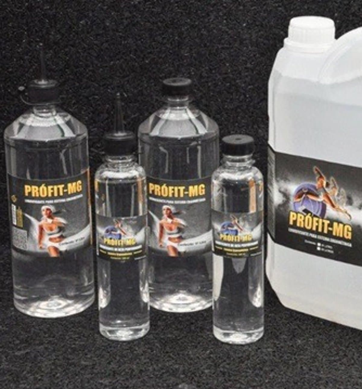 Frascos de silicone lubrificante Prófit MG para esteira ergométrica